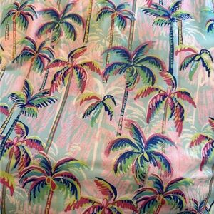 Tropical Palm Print Womens Skort XL